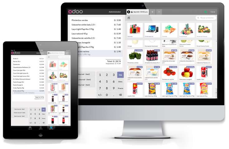 Odoo punto de venta en varios dispositivos
